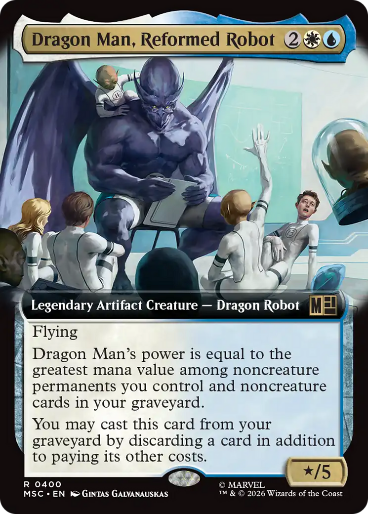 Dragon Man, Reformed Robot (Extended Art) [Marvel Super Heroes Commander] | Empire Gaming NC