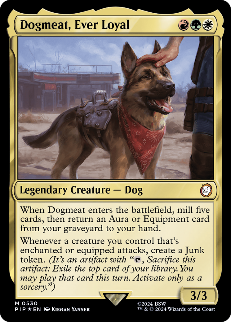 Dogmeat, Ever Loyal (Surge Foil) [Fallout] | Empire Gaming NC