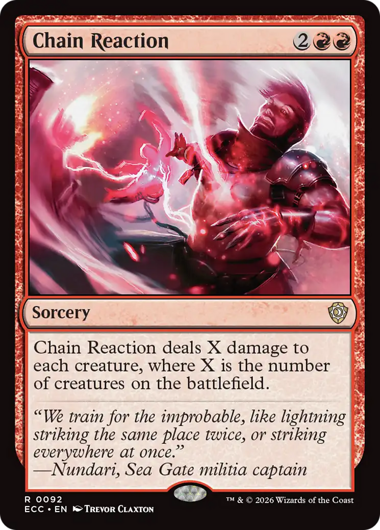 Chain Reaction [Lorwyn Eclipsed Commander] | Empire Gaming NC