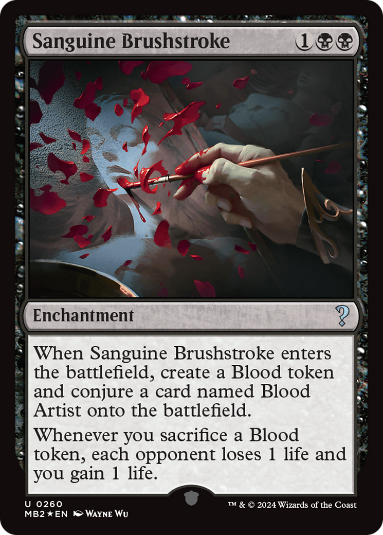 Sanguine Brushstroke [Mystery Booster 2] | Empire Gaming NC