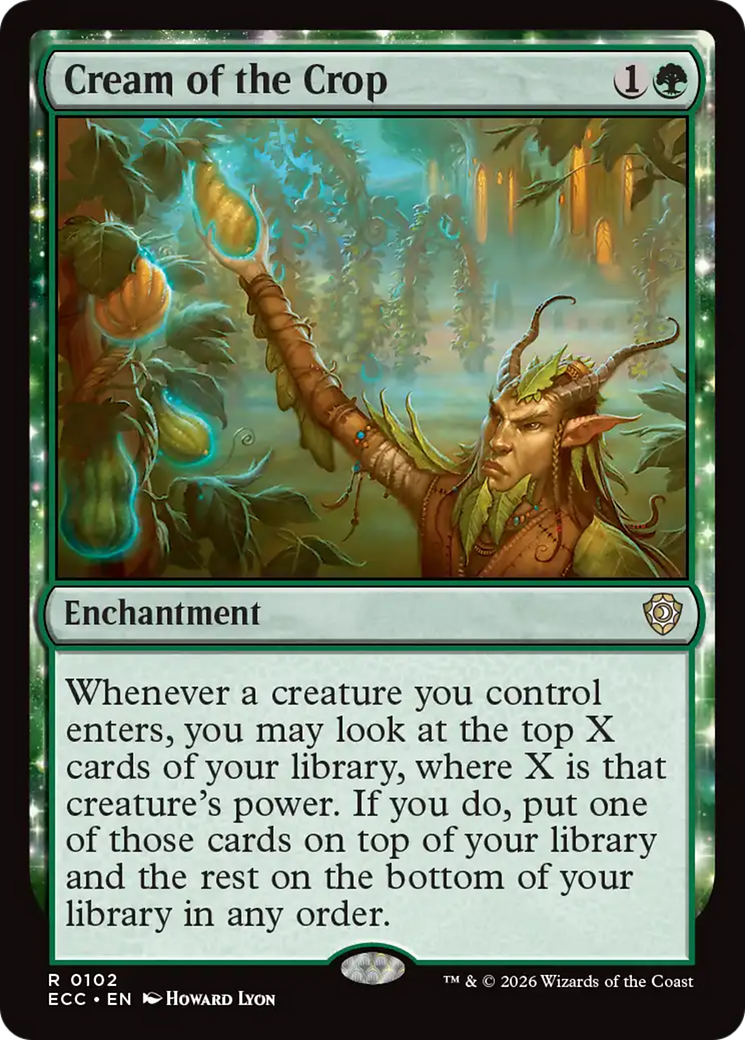Cream of the Crop [Lorwyn Eclipsed Commander] | Empire Gaming NC