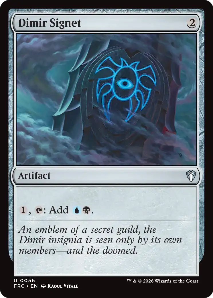 Dimir Signet [Reality Fracture Commander] | Empire Gaming NC