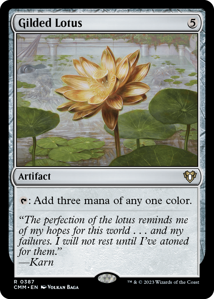 Gilded Lotus [Commander Masters] | Empire Gaming NC