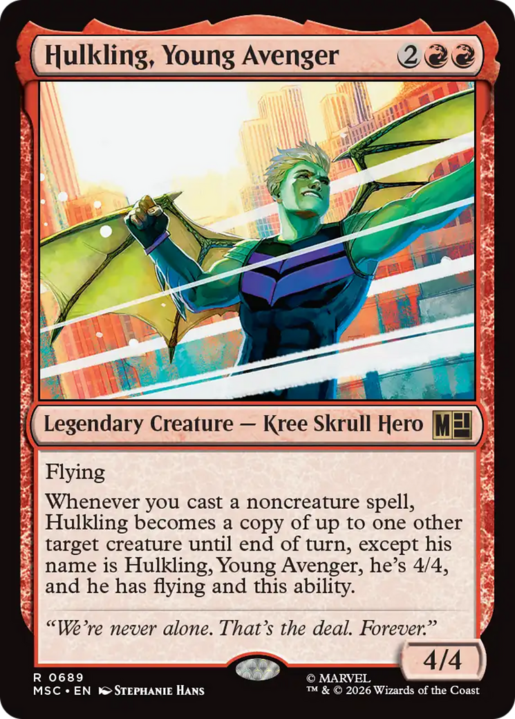 Hulkling, Young Avenger [Marvel Super Heroes Commander] | Empire Gaming NC