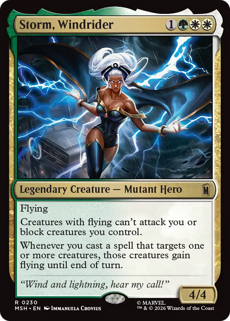Storm, Windrider [Marvel Super Heroes] | Empire Gaming NC