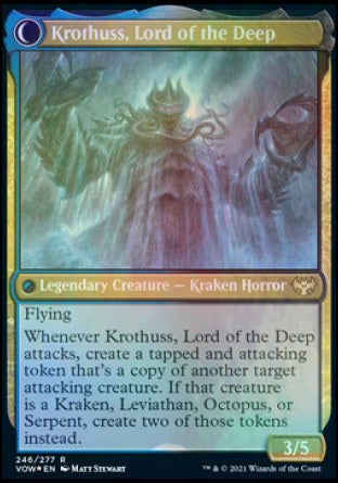 Runo Stromkirk // Krothuss, Lord of the Deep [Innistrad: Crimson Vow Prerelease Promos] | Empire Gaming NC