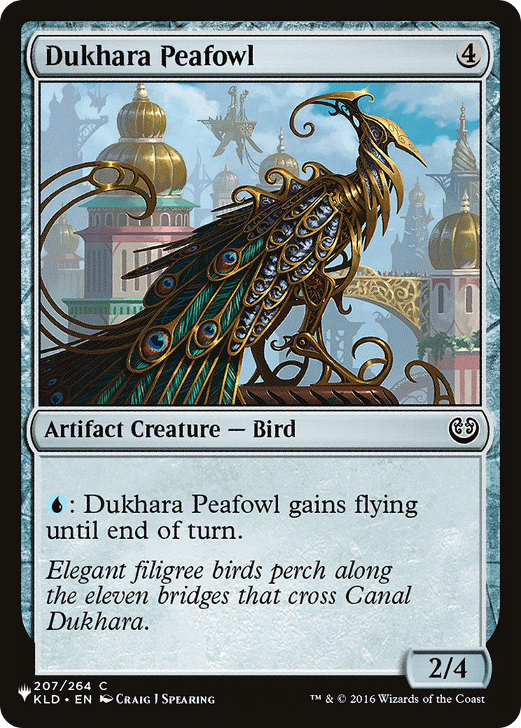 Dukhara Peafowl [The List] | Empire Gaming NC