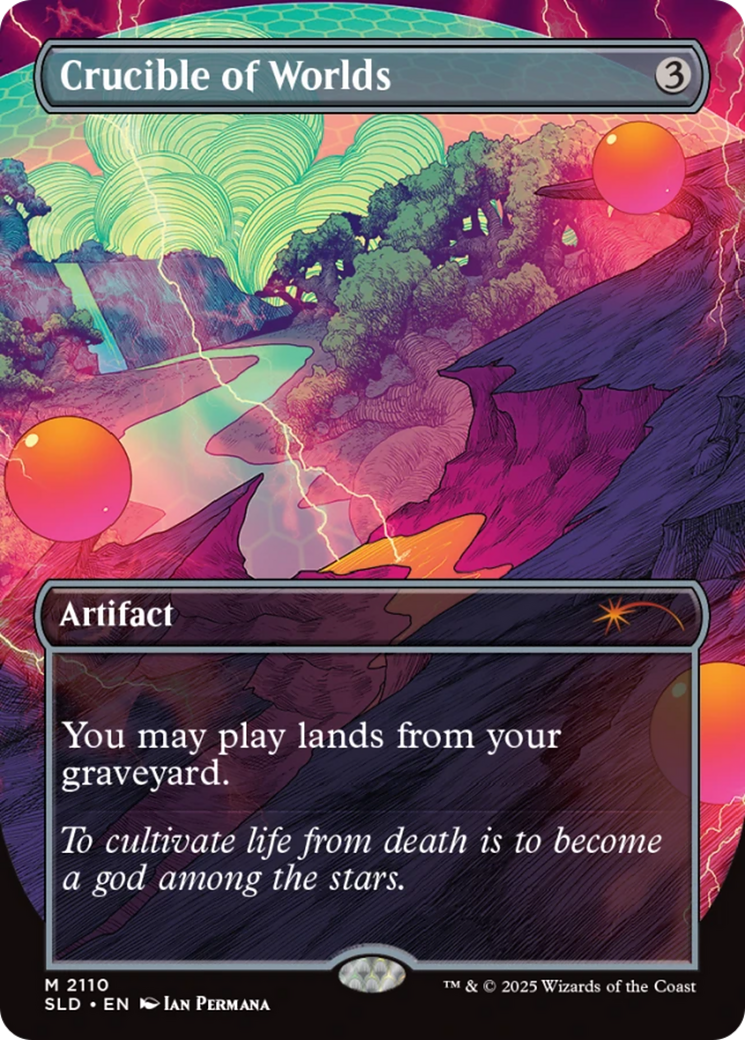Crucible of Worlds (Galaxy Foil) [Secret Lair Drop Series] | Empire Gaming NC