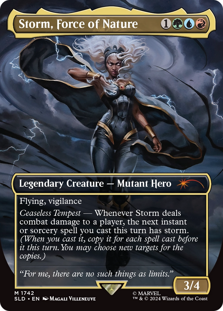 Storm, Force of Nature (Rainbow Foil) [Secret Lair Drop Series] | Empire Gaming NC