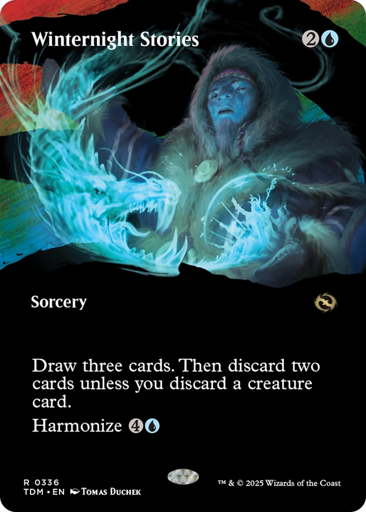 Winternight Stories (Borderless) [Tarkir: Dragonstorm] | Empire Gaming NC