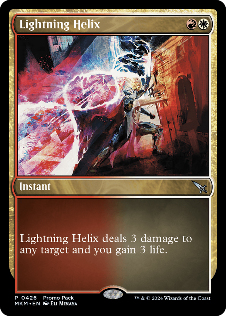 Lightning Helix (Promo Pack) [Murders at Karlov Manor Promos] | Empire Gaming NC