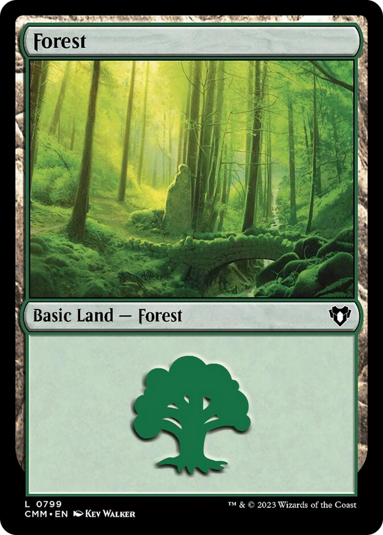 Forest (799) [Commander Masters] | Empire Gaming NC