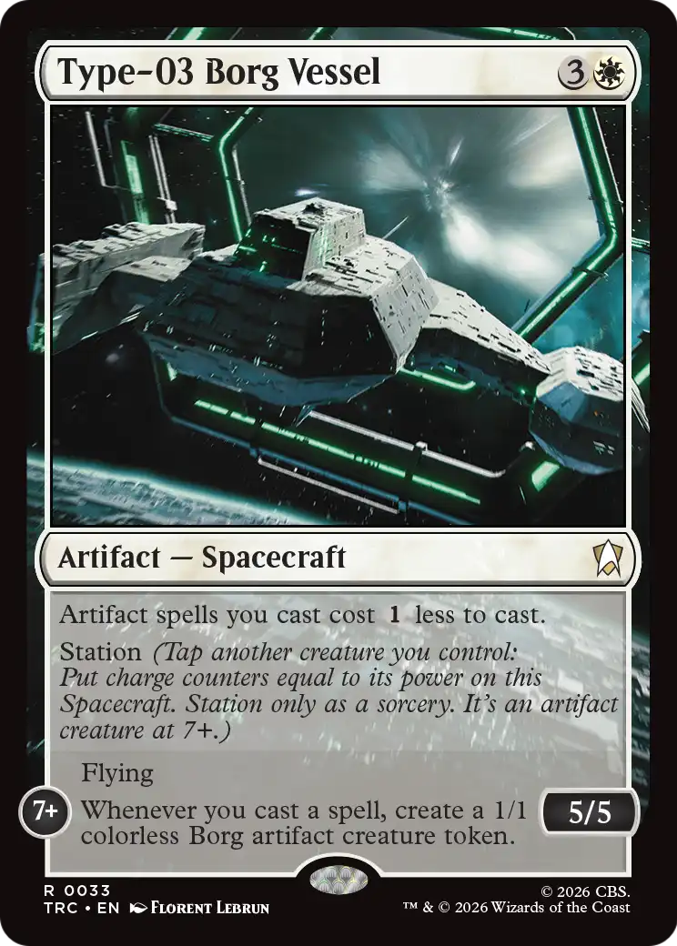 Type-03 Borg Vessel (Surge Foil) [Star Trek Commander] | Empire Gaming NC