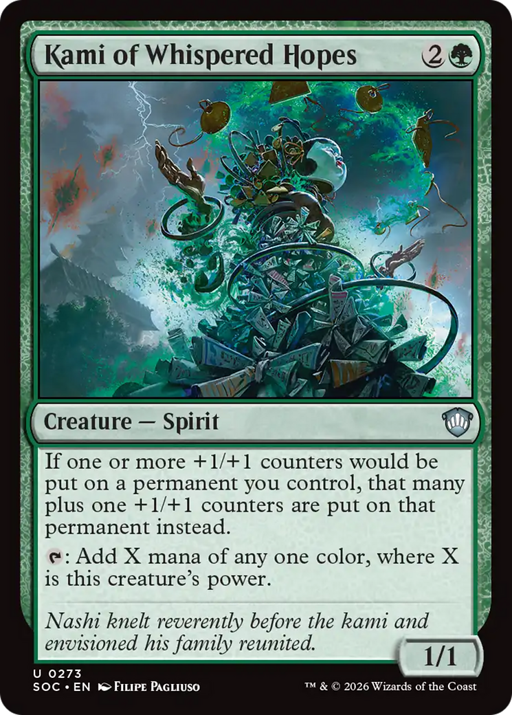 Kami of Whispered Hopes [Secrets of Strixhaven Commander] | Empire Gaming NC