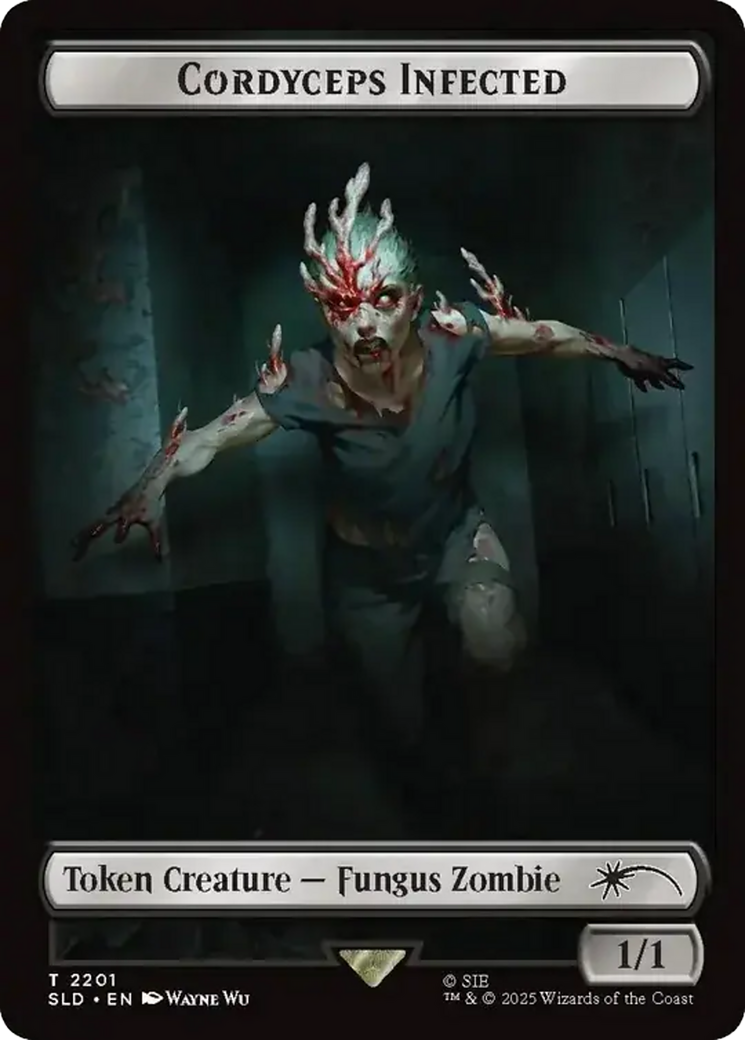 Cordyceps Infected Token (2201) [Secret Lair Drop Series] | Empire Gaming NC