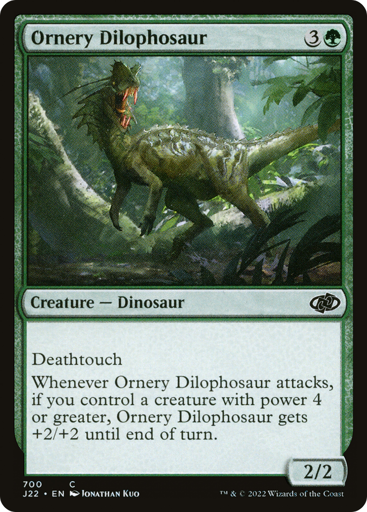 Ornery Dilophosaur [Jumpstart 2022] | Empire Gaming NC