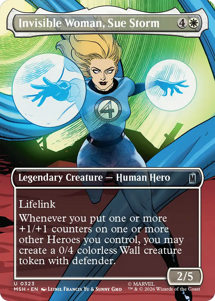 Invisible Woman, Sue Storm (Borderless) [Marvel Super Heroes] | Empire Gaming NC