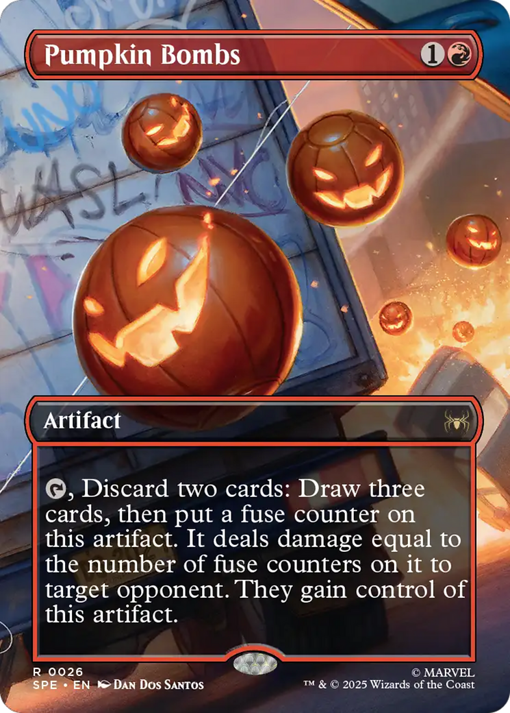 Pumpkin Bombs (Borderless) [Marvel's Spider-Man: Eternal-Legal] | Empire Gaming NC