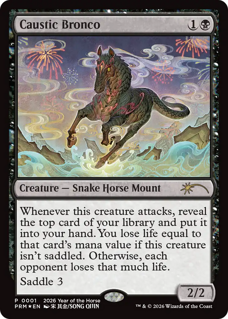 Caustic Bronco (Year of the Horse 2026) [Standard Showdown Promos] | Empire Gaming NC