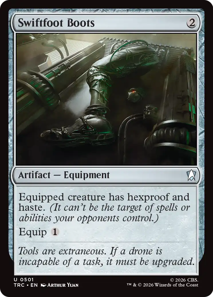 Swiftfoot Boots (Surge Foil) [Star Trek Commander] | Empire Gaming NC