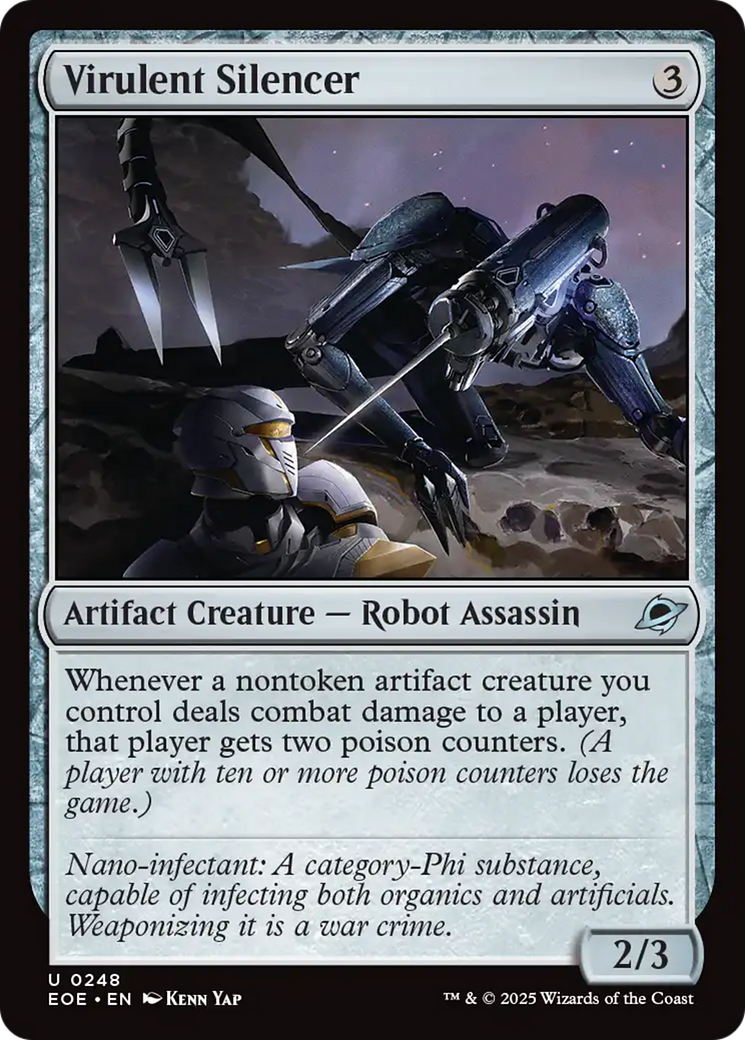 Virulent Silencer [Edge of Eternities] | Empire Gaming NC