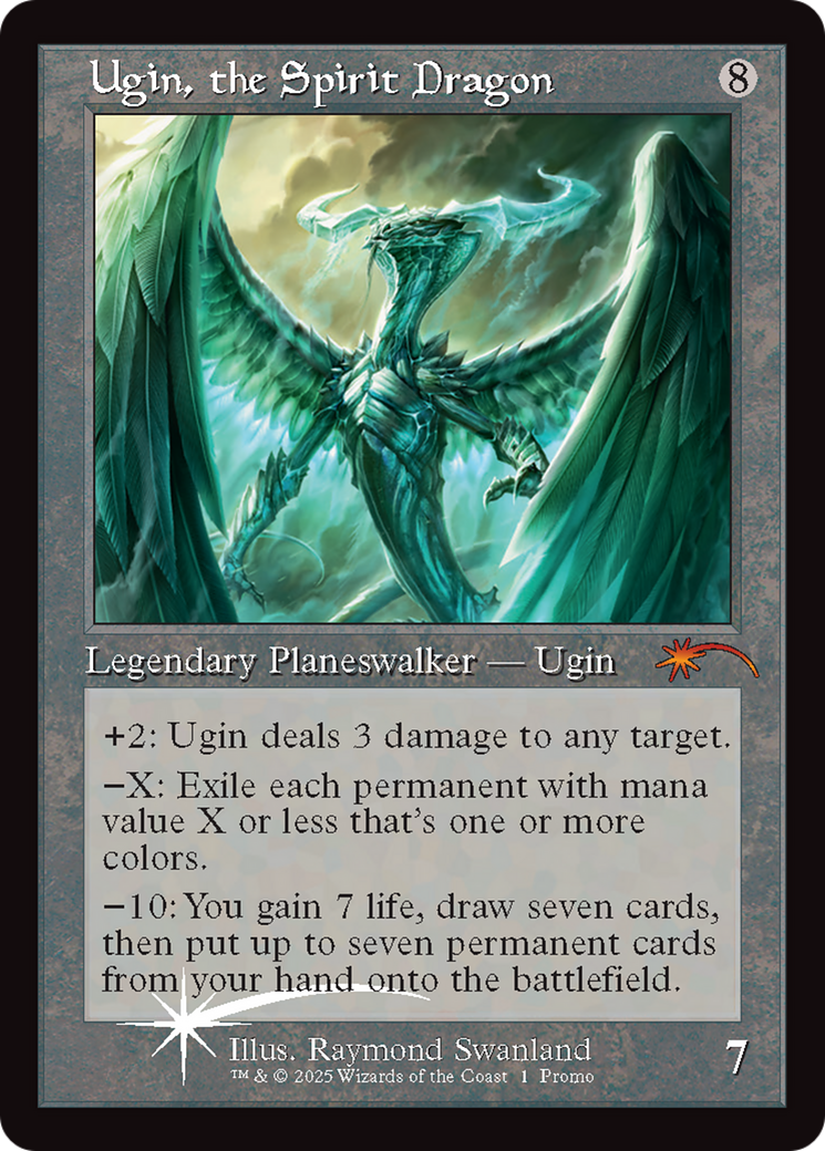 Ugin, the Spirit Dragon (Retro Frame) [Secret Lair Drop Series] | Empire Gaming NC