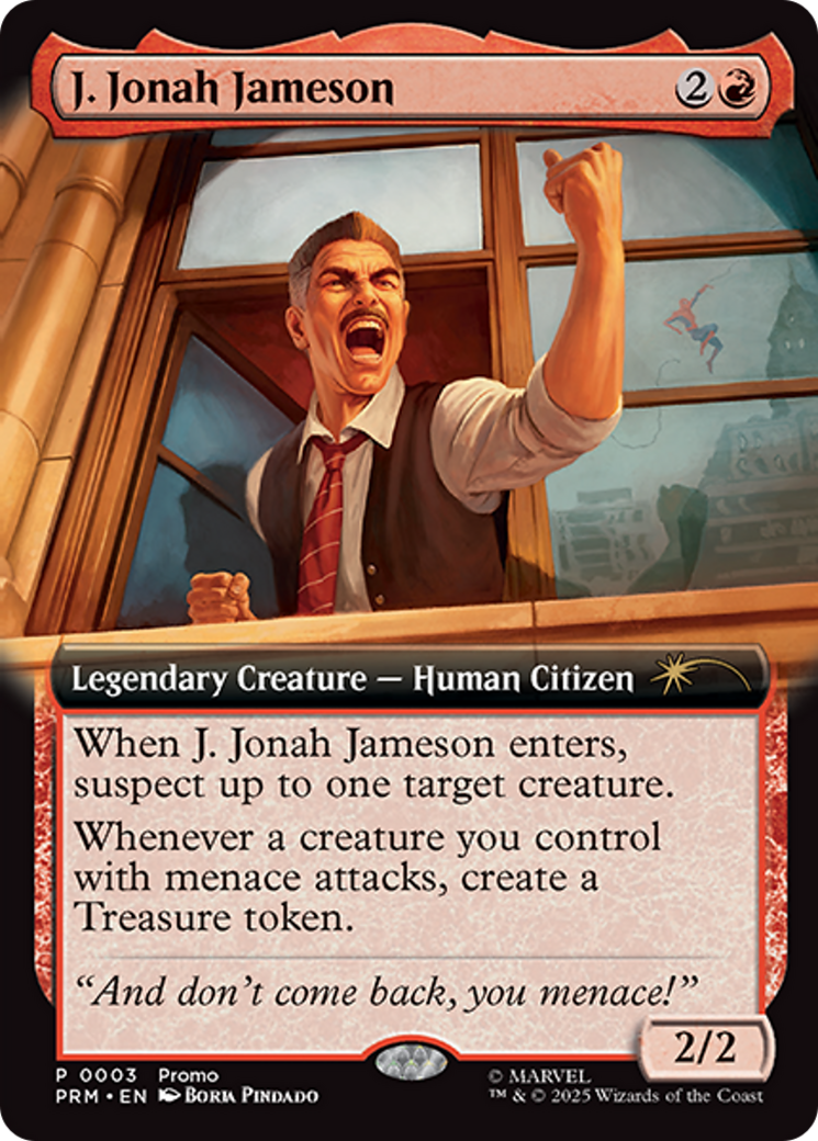 J. Jonah Jameson (Extended Art) [Marvel's Spider-Man Promos] | Empire Gaming NC