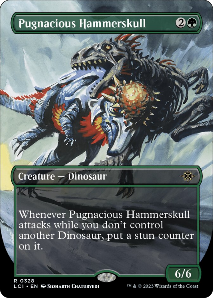 Pugnacious Hammerskull (Borderless) [The Lost Caverns of Ixalan] | Empire Gaming NC