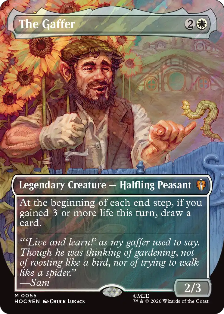 The Gaffer (Borderless) (Surge Foil) [The Hobbit: Eternal-Legal] | Empire Gaming NC
