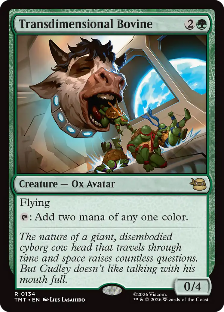 Transdimensional Bovine [Teenage Mutant Ninja Turtles] | Empire Gaming NC