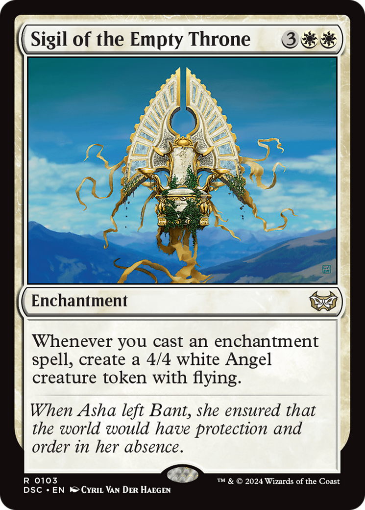 Sigil of the Empty Throne [Duskmourn: House of Horror Commander] | Empire Gaming NC