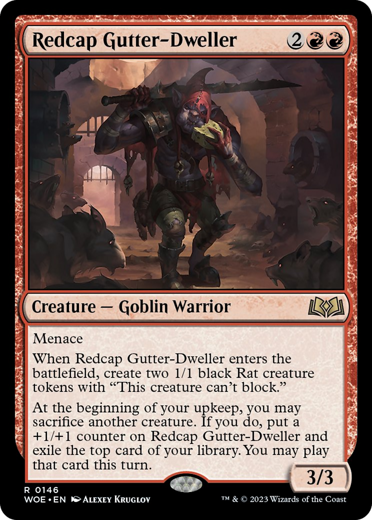 Redcap Gutter-Dweller [Wilds of Eldraine] | Empire Gaming NC