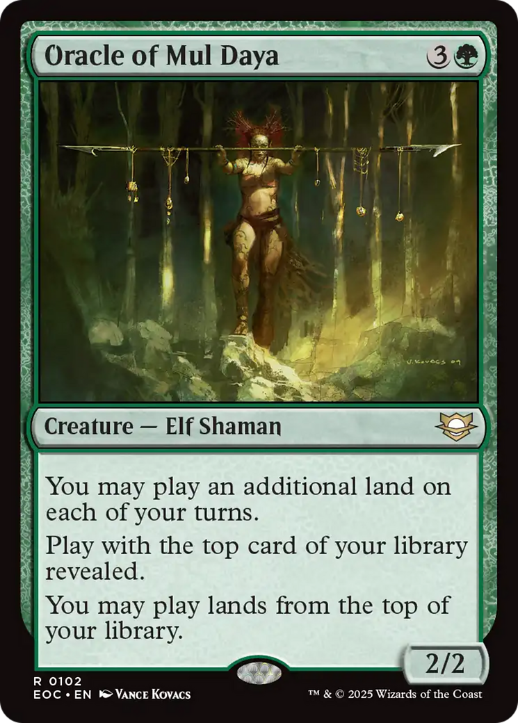 Oracle of Mul Daya [Edge of Eternities Commander] | Empire Gaming NC