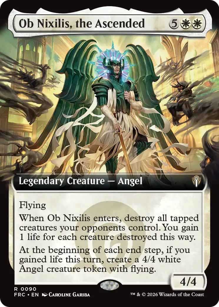 Ob Nixilis, the Ascended (Extended Art) [Reality Fracture Commander] | Empire Gaming NC