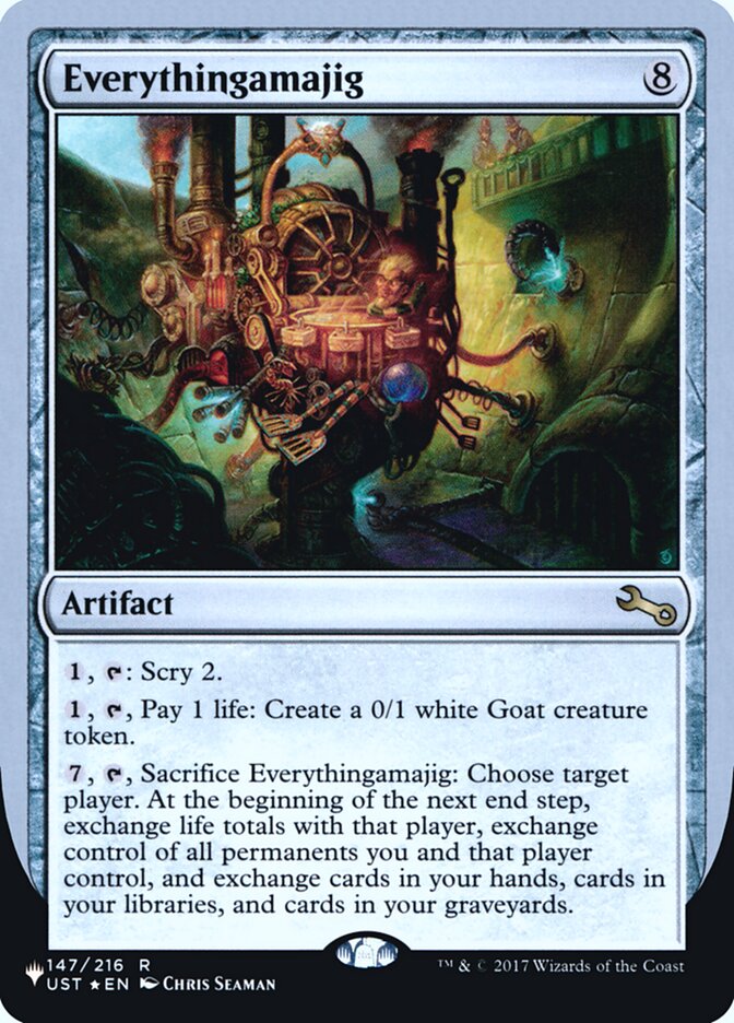 Everythingamajig (Scry) (Unfinity Foil Edition) [The List] | Empire Gaming NC