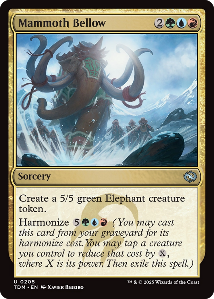 Mammoth Bellow [Tarkir: Dragonstorm] | Empire Gaming NC