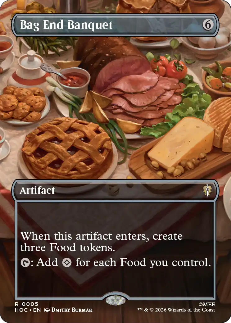 Bag End Banquet (Borderless) [The Hobbit: Eternal-Legal] | Empire Gaming NC