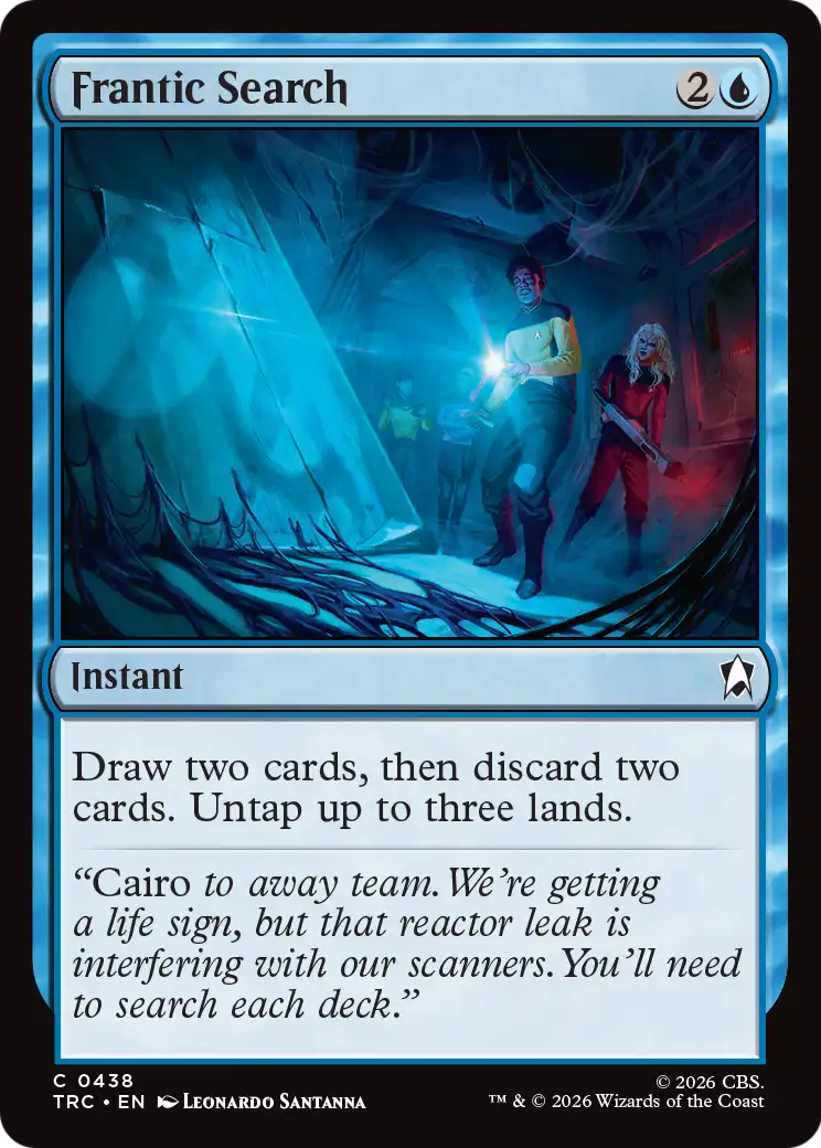 Frantic Search (Surge Foil) [Star Trek Commander] | Empire Gaming NC