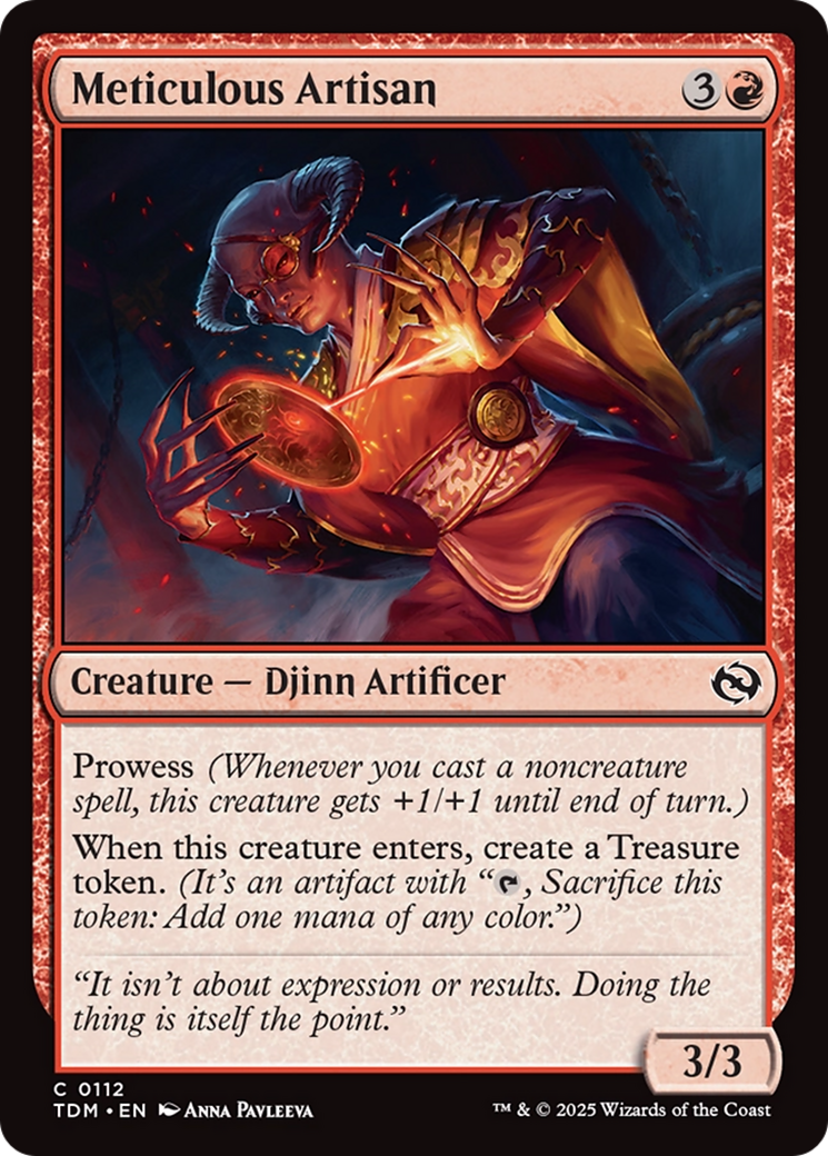 Meticulous Artisan [Tarkir: Dragonstorm] | Empire Gaming NC