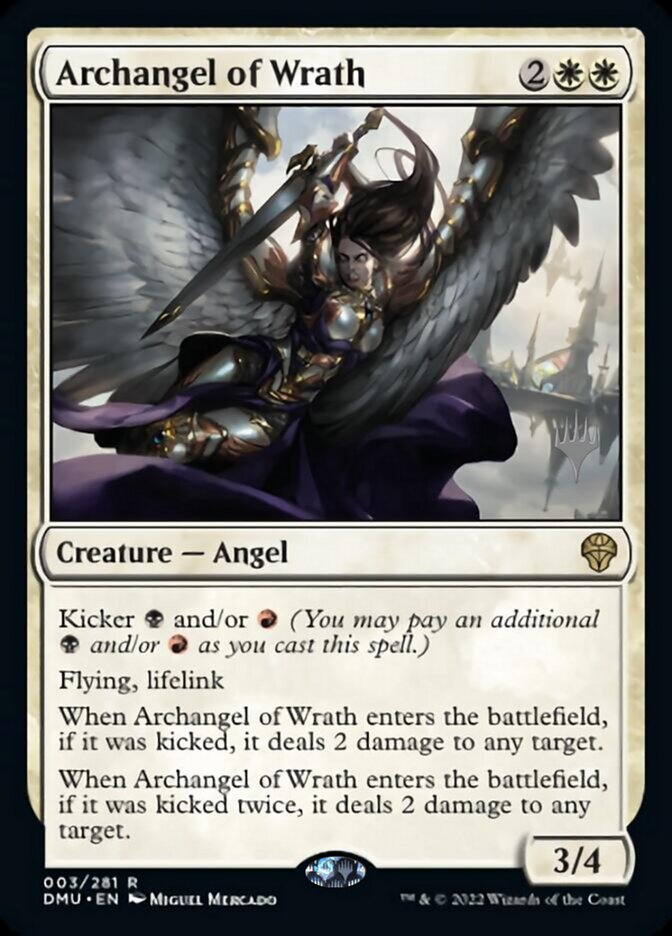 Archangel of Wrath (Promo Pack) [Dominaria United Promos] | Empire Gaming NC