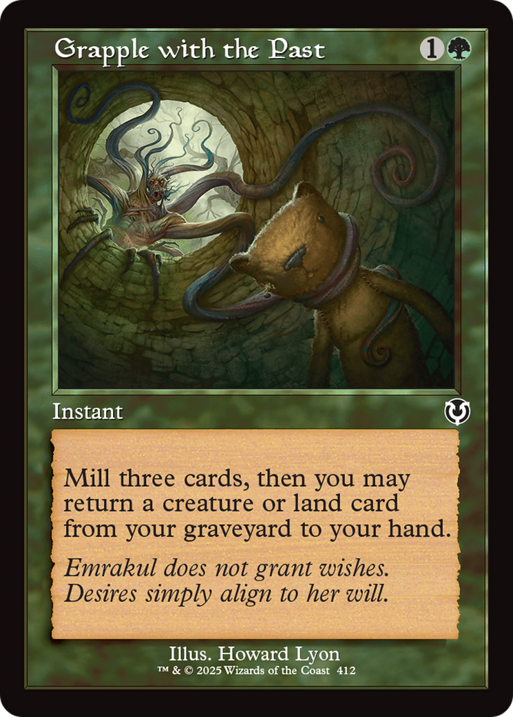 Grapple with the Past (Retro Frame) [Innistrad Remastered] | Empire Gaming NC