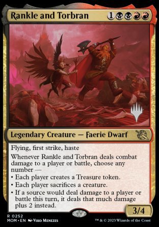 Rankle and Torbran (Promo Pack) [March of the Machine Promos] | Empire Gaming NC