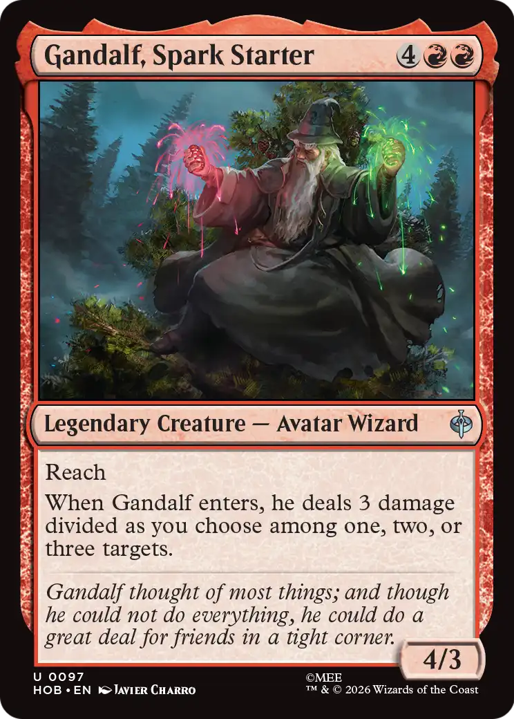 Gandalf, Spark Starter [The Hobbit] | Empire Gaming NC
