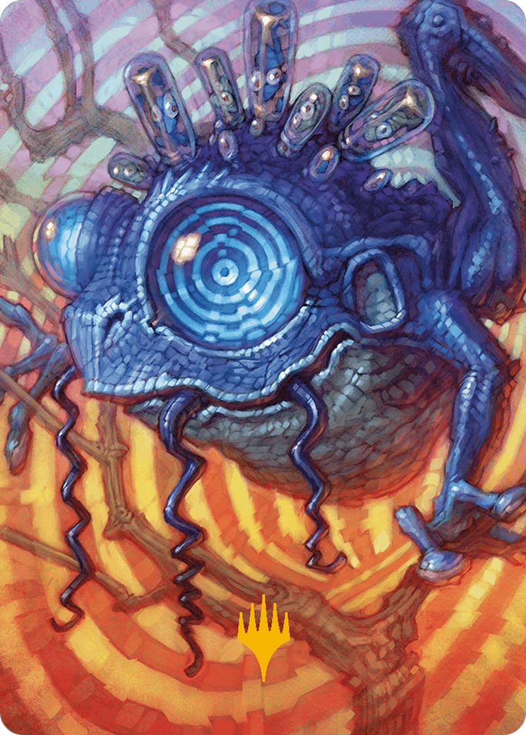 Psychic Frog Art Card (Gold-Stamped Planeswalker Symbol) [Modern Horizons 3 Art Series] | Empire Gaming NC