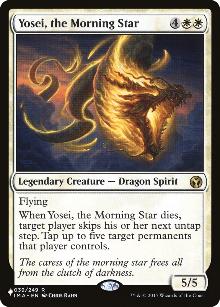 Yosei, the Morning Star [The List Reprints] | Empire Gaming NC