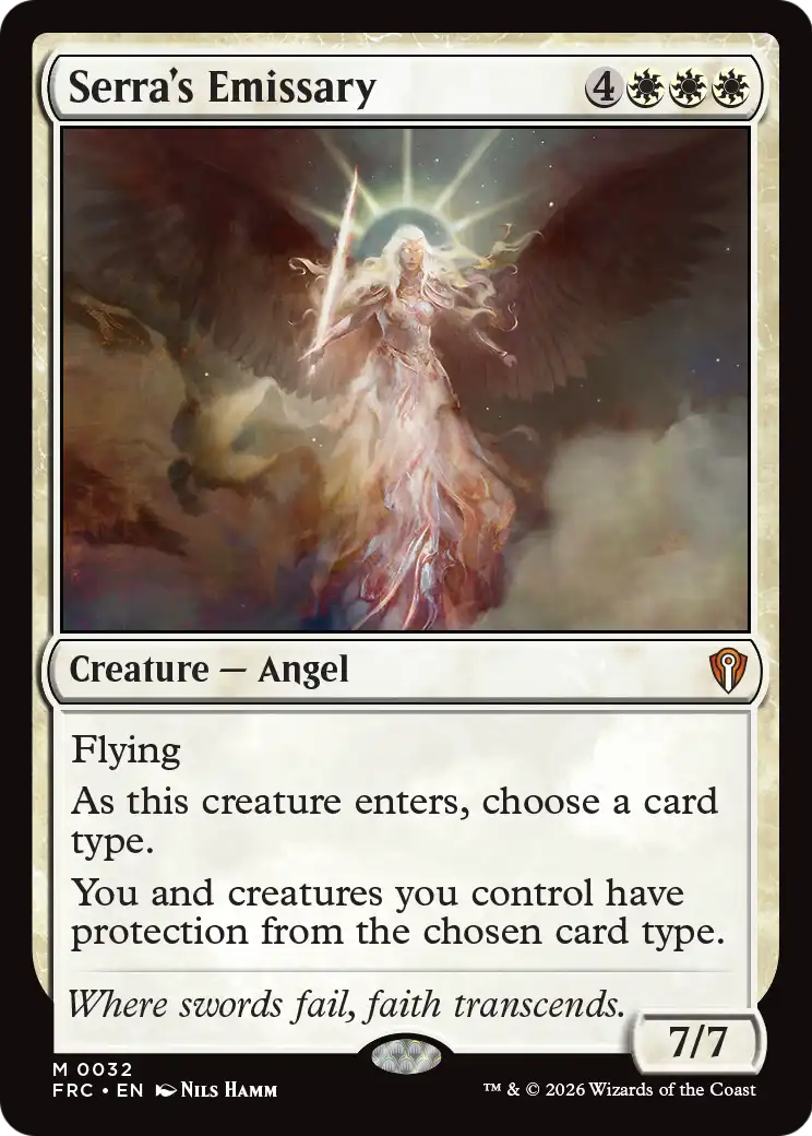 Serra's Emissary [Reality Fracture Commander] | Empire Gaming NC