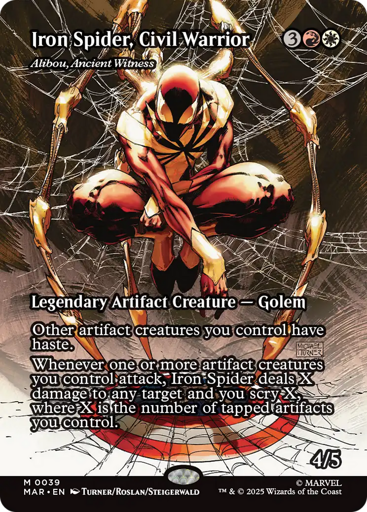 Iron Spider, Civil Warrior - Alibou, Ancient Witness [Marvel's Spider-Man: Eternal-Legal] | Empire Gaming NC