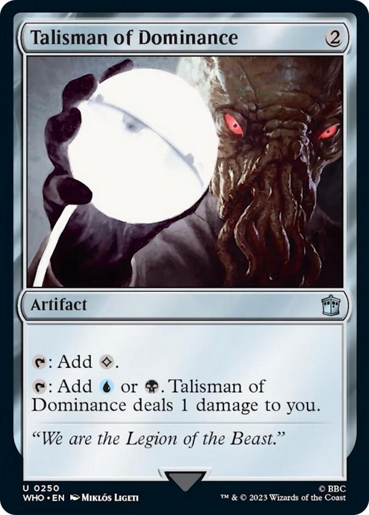 Talisman of Dominance [Doctor Who] | Empire Gaming NC