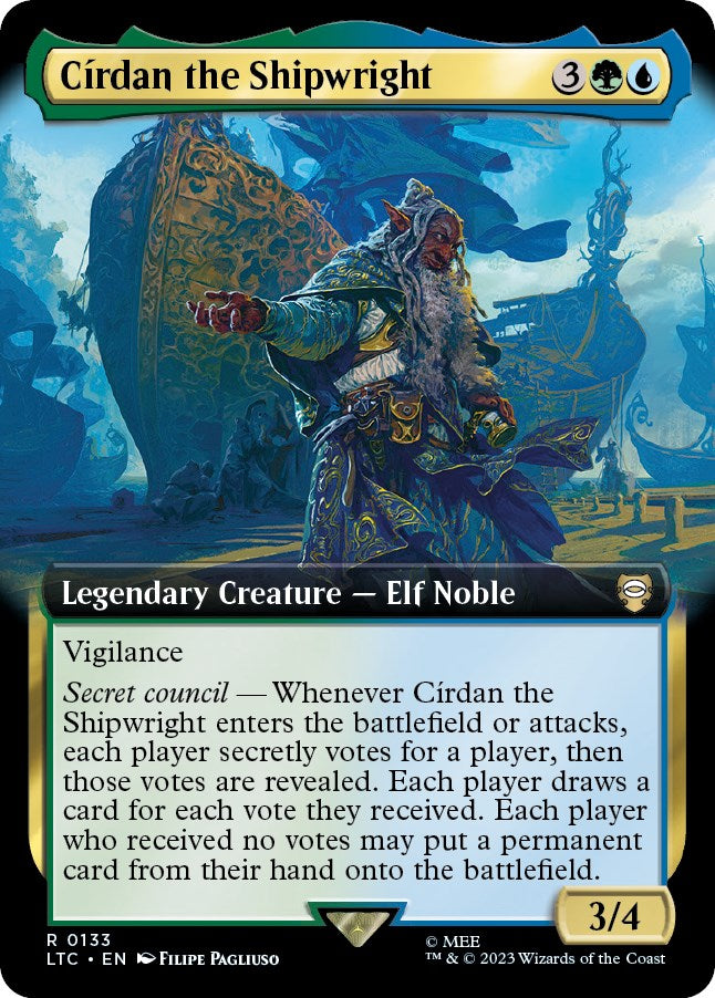 Cirdan the Shipwright (Extended Art) [The Lord of the Rings: Tales of Middle-Earth Commander] | Empire Gaming NC