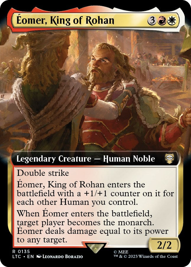 Eomer, King of Rohan (Extended Art) [The Lord of the Rings: Tales of Middle-Earth Commander] | Empire Gaming NC